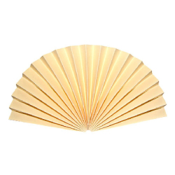 Веер-гармошка 160г/м 50 см, айвори